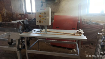 PRESS FOR JOINTING FOR LENGHT  3,5 METERS  GOMA 